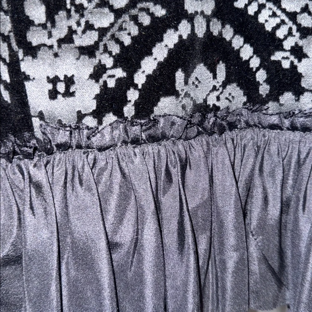 Tracy Feith Black Velvet Cape Jacket Size XP - Picture 6 of 9